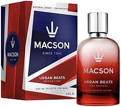 Düfte, Parfümerie und Kosmetik Macson Urban Beats [Red Edition] - Eau de Toilette