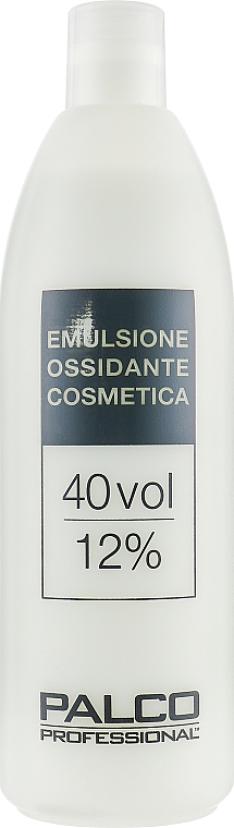 Oxidative Emulsion 40 Volumen 12% - Palco Professional Emulsione Ossidante Cosmetica — Bild N3