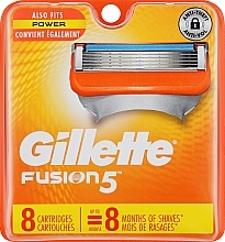 Ersatzklingen 8 St. - Gillette Fusion Power — Foto N1