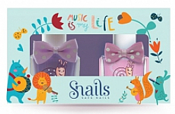 Düfte, Parfümerie und Kosmetik Kinder-Nagellack-Set 2x10,5 ml - Snails Mini Bebe Music Is My Life