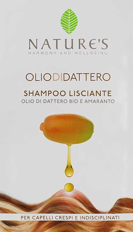 GESCHENK! Shampoo - Nature's Oliodidattero Straightening Shampoo (Probe)  — Bild N1