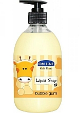 Düfte, Parfümerie und Kosmetik Flüssigseife mit Kaugummiduft für Kinder - On Line Kids Time Liquid Soap Bubble Gum