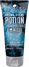 Police Potion Power For Men - Shampoo-Duschgel — Bild N1