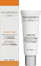 Gesichtscreme - Transparent Clinic Fresh C-Vital — Bild N2