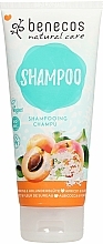 Shampoo mit Aprikose und Holunderblüte - Benecos Natural Care Apricot & Elderflower Shampoo — Bild N1