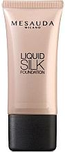 Düfte, Parfümerie und Kosmetik Mattierende Foundation - Mesauda Milano Liquid Silk Foundation New