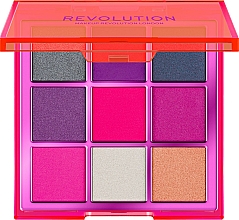 Lidschattenpalette 9 Farben - Makeup Revolution Viva Neon — Bild N1