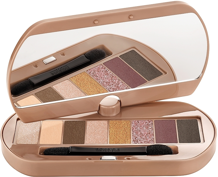 Lidschattenpalette - Bourjois Eye Catching Nude Palette — Bild N1