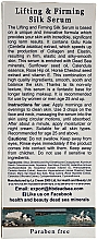 Straffendes Seidenserumserum für das Gesicht mit Lifting-Effekt - Health and Beauty Lifting & Firming Silk Serum — Foto N3