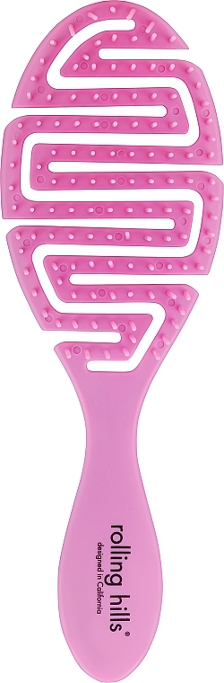 Bürste zum schnellen Trocknen der Haare rosa - Rolling Hills Quick Dry Brush Maze — Bild N2