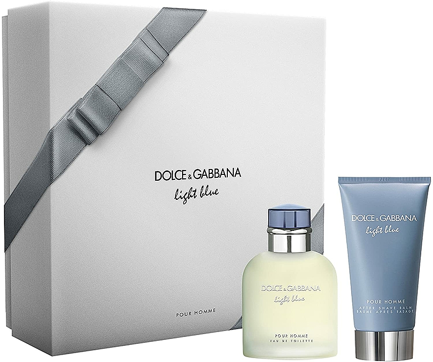 Dolce & Gabbana Light Blue Pour Homme - Duftset (Eau de Toilette 75ml + After Shave Balsam 75ml)