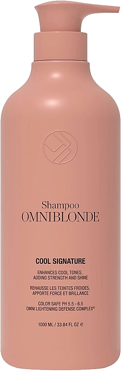 Shampoo für kühles Blond - Omniblonde Cool Signature Shampoo — Bild N1