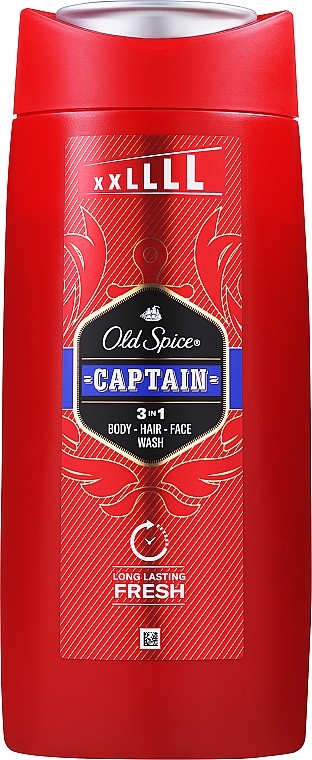 3in1 Shampoo-Duschgel - Old Spice Captain Shower Gel + Shampoo 3in1  — Bild N2