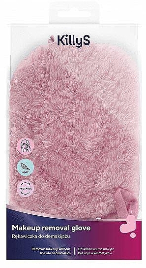 Badehandschuh 500494 rosa - KillyS Makeup Removal Glove — Bild N2