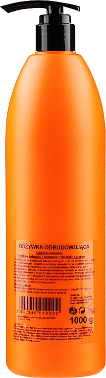 Revitalisierende Haarspülung - Prosalon Protein Therapy + Keratin Complex Rebuild Conditioner (mit Spender) — Bild N2