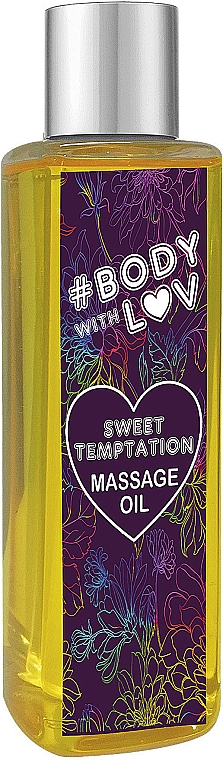 Massageöl Sweet Temptation - New Anna Cosmetics Body With Luv Massage Oil Sweet Temptation — Bild N1