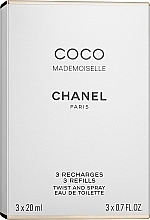 Düfte, Parfümerie und Kosmetik Chanel Coco Mademoiselle - Eau de Toilette (3x20ml Refill) 