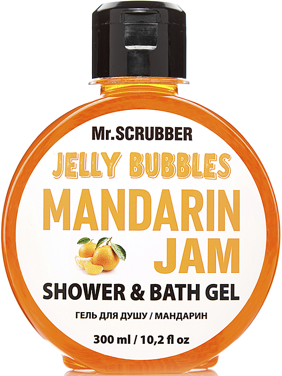 Duschgel - Mr.Scrubber Jelly Bubbles Mandarin Shower & Bath Gel — Bild N1