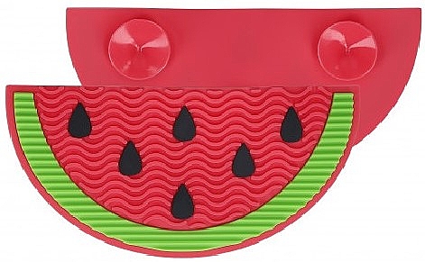 Silikonmatte zum Waschen und Reinigen von Bürsten Wassermelone - Mimo Makeup Brush Cleaning Mat Watermelon — Bild N1