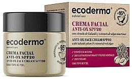 Düfte, Parfümerie und Kosmetik Anti-Aging-Gesichtscreme SPF 20 - Ecoderma Anti-Ox Face Cream SPF 20