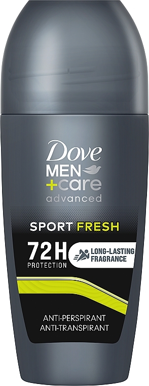 Deo Roll-on Antitranspirant - Dove Men+Care Sport Fresh 72H Protection — Bild N1