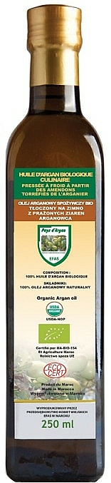 Arganöl - Efas 100% BIO Argan Oil — Bild N1