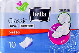 Damenbinden Classic Nova Comfort Drainette 10 St. - Bella — Bild N1