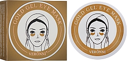 Anti-Aging-Hydrogelpatches für die Haut unter den Augen - Veronni Gold Gel Eye Mask — Bild N2