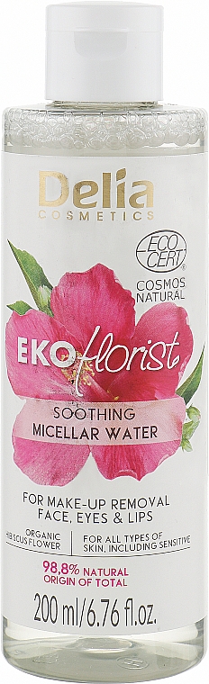 Beruhigendes Mizellenwasser - Delia Cosmetics Ekoflorist — Bild N1