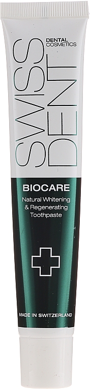 Stärkende und schützende Zahnpasta Biocare - SWISSDENT Biocare Wellness For Teeth And Gums Toothcream — Bild N3