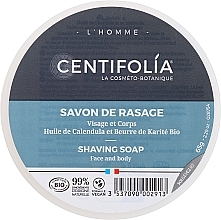 Düfte, Parfümerie und Kosmetik Bio-Rasierseife für Männer mit Calendula- und Sheabutter - Centifolia Shaving Soap 