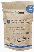 Düfte, Parfümerie und Kosmetik Natürliches Zahnpulver Gesalzene Blume aus Ibiza - Minima Organics Natural Tooth Powder Salt Flower From Ibiza 