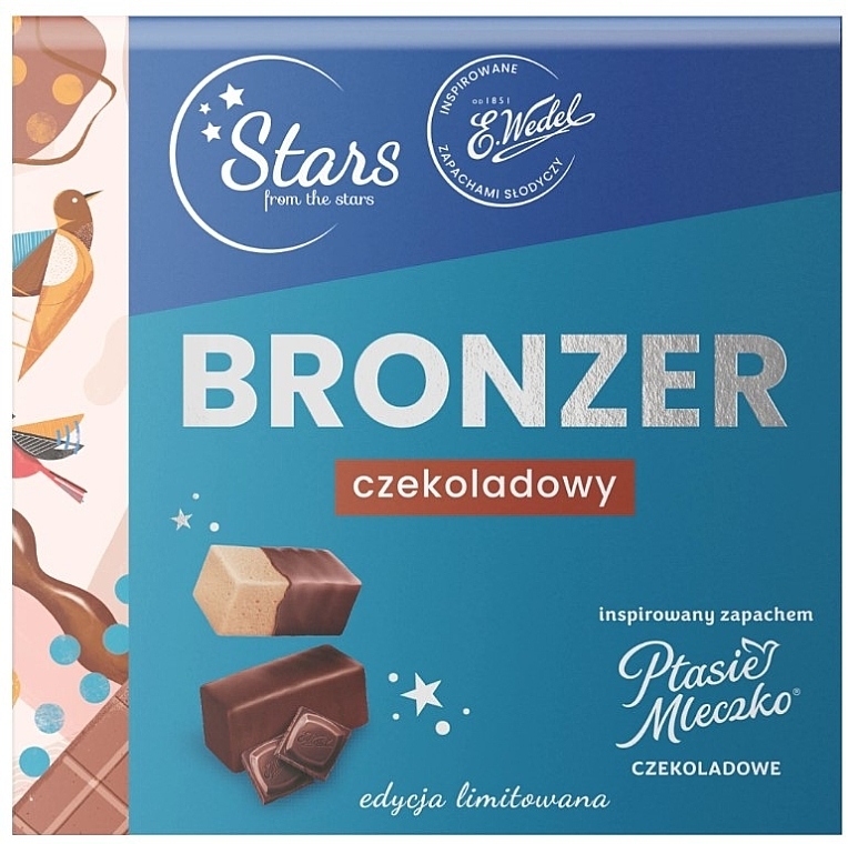 Schokoladen-Gesichtsbronzer - Stars from The Stars x Wedel Chocolate Bronzer — Bild N2