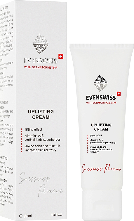 Lifting-Gesichtscreme mit Vitamin E - Evenswiss Uplifting Cream — Bild N2