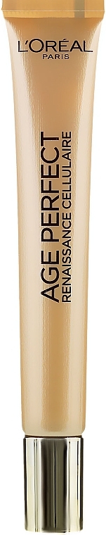 Augencreme gegen dunkle Ringe mit schwarzem Trüffel und fermentiertem Schwarztee - L'Oreal Paris Age Perfect Cell Renew Illuminating Eye Cream — Bild N2