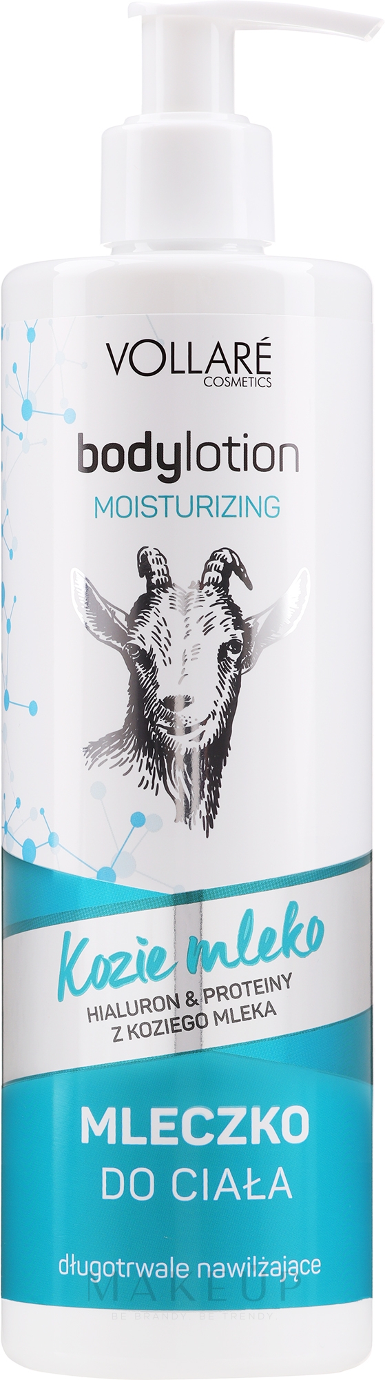 Feuchtigkeitsspendende Körperlotion mit Ziegenmilch - Vollare Goat's Milk Moisturizing Body Lotion — Foto 400 ml