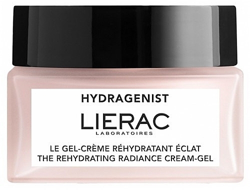 Set - Lierac Hydragenist (Gesichtscreme 50 ml + Augencreme 15 ml + Kosmetiktasche)  — Bild N2