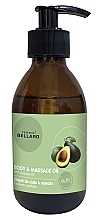 Körper- und Massageöl mit Avocadoöl - Fergio Bellaro Body & Massage Oil  — Bild N1