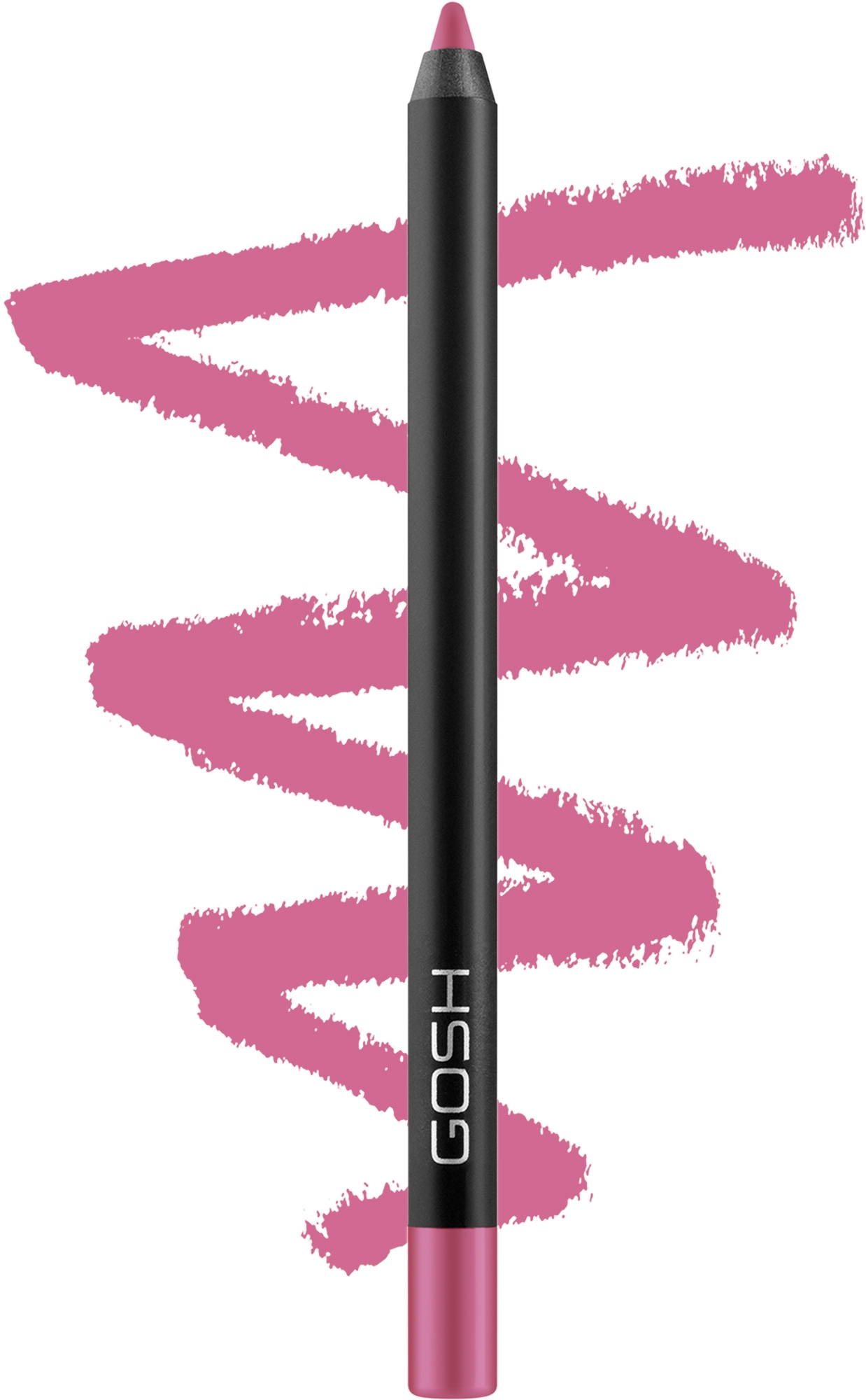 Wasserfester Lippenkonturenstift - Gosh Velvet Touch Waterproof Lipliner — Bild 09 - Rose