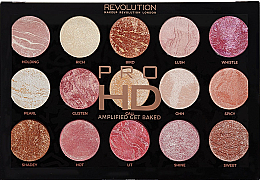 Schminkpalette - Makeup Revolution Pro HD Amplified Get Baked — Bild N1