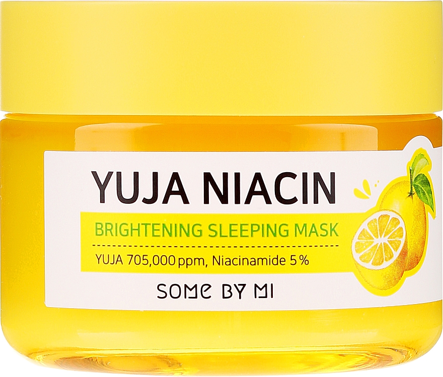 Aufhellende Gesichtsmaske für die Nacht - Some By Mi Yuja Niacin Brightening Sleeping — Bild N3