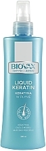 Düfte, Parfümerie und Kosmetik Volumenserum für das Haar - Biovax Keratin + Silk Serum