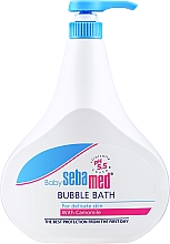 Sanfter und feuchtigkeitsspendender Badeschaum für KInder - Sebamed Baby Bubble Bath — Bild N3