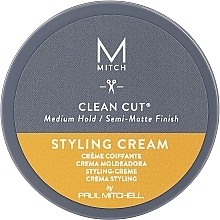 Styling-Creme mit Matteffekt Mittlerer Halt - Paul Mitchell Mitch Clean Cut Styling Cream — Bild N1
