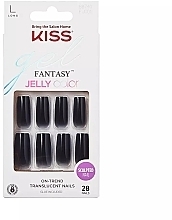 Künstliche Nägel mit Kleber - Kiss Fantasy On-Trend Translucent Nails Jelly Color — Bild N1