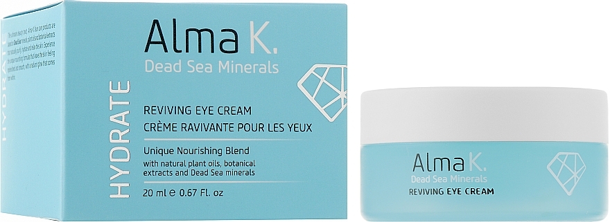 Regenerierende Augencreme mit Mineralien aus dem Toten Meer - Alma K Reviving Eye Cream — Bild N13