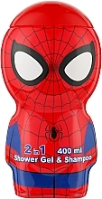 Düfte, Parfümerie und Kosmetik 2in1 Duschgel und Shampoo für Kinder - Air-Val International Spider-man Shower Gel & Shampoo 2D