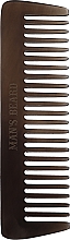 Düfte, Parfümerie und Kosmetik Bartkamm MB203 dunkelbraun - Man'S Beard Horn Comb