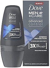Düfte, Parfümerie und Kosmetik Deo Roll-on - Dove Men+Care Roll-on Deodorant Advanced Control Stress Protection