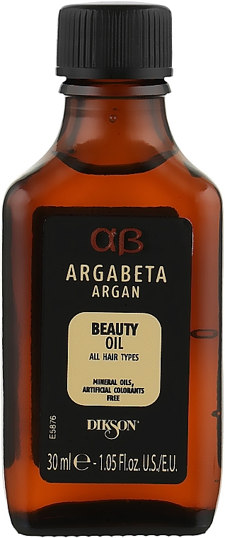 Haaröl mit Argan und Beta-Carotin - Dikson Argabeta Oil Argan Oil